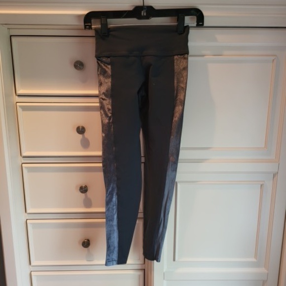 Body Rio Leggings with Velour Stripes - Picture 1 of 6
